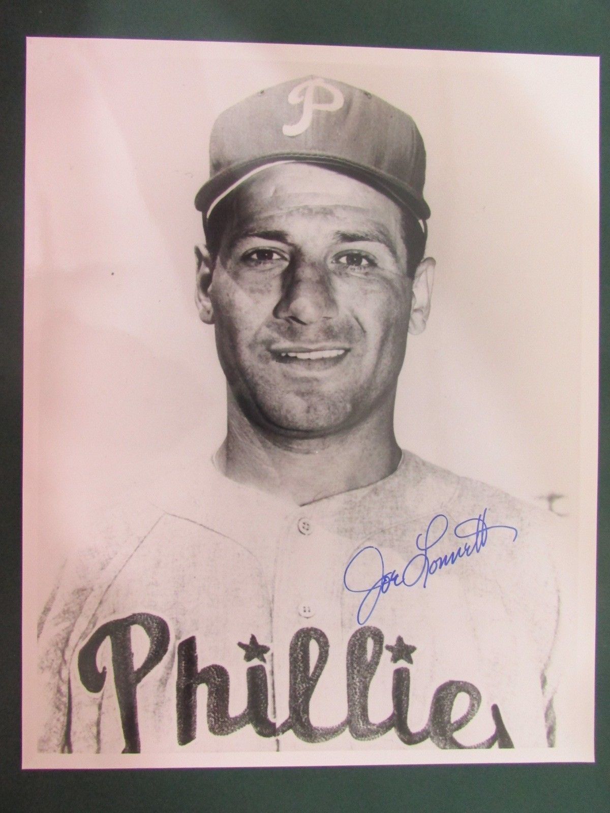 Joe Lonnett Philadelphia Phillies Signed/Autographed 8x10 Photo 127550