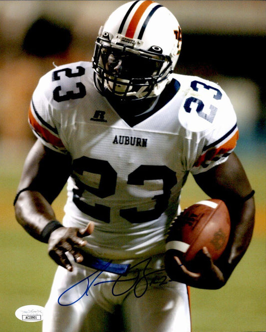 Ronnie Brown Autographed 8x10 Photo University of Auburn JSA