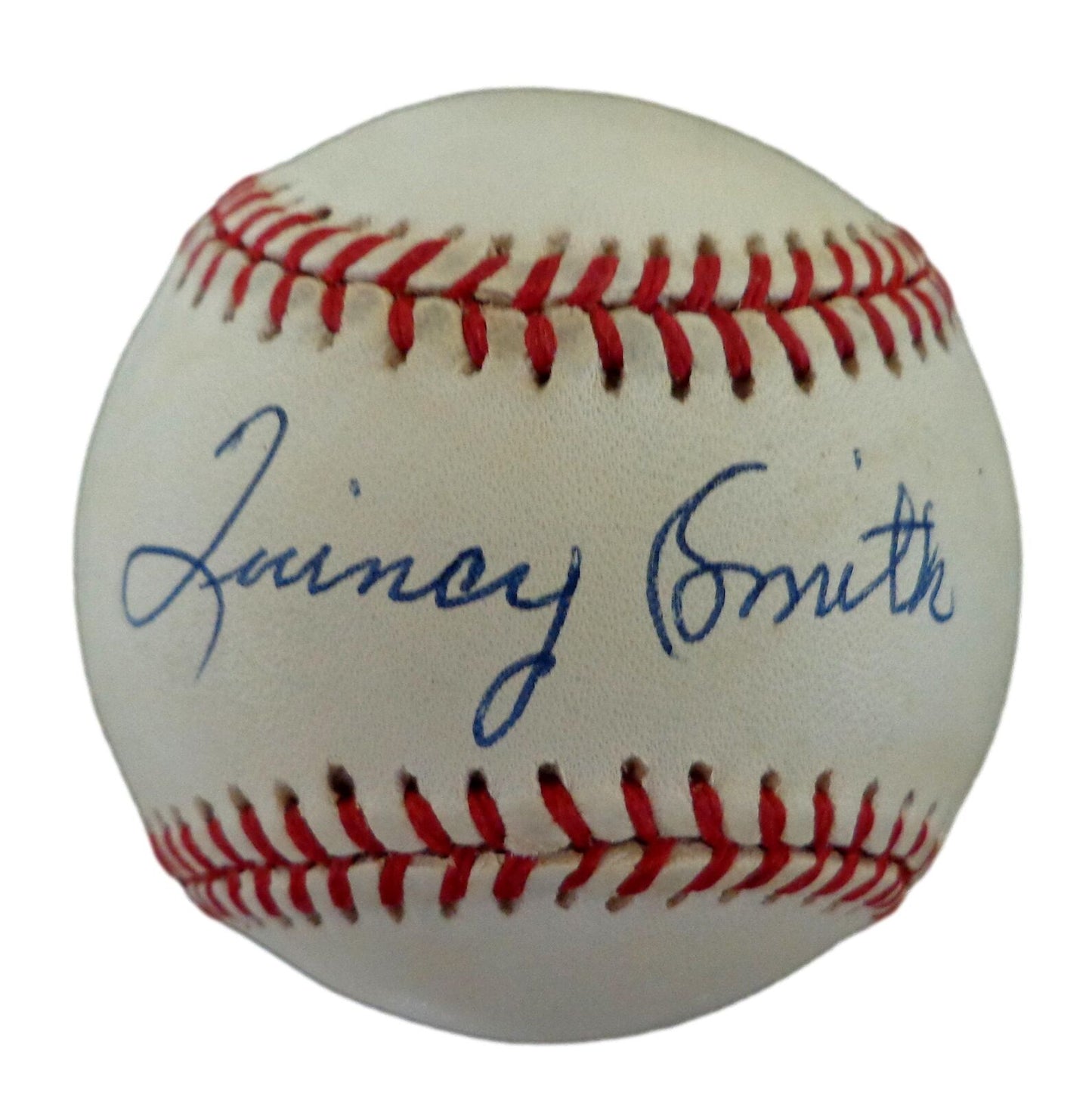 Quincy Smith Autographed OAL Baseball Negro League Black Barons JSA 180172