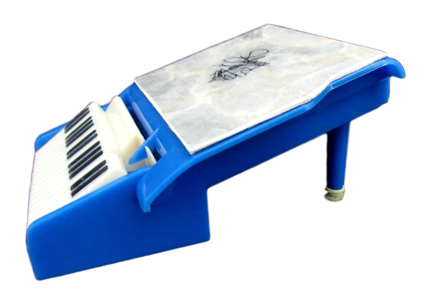 The Liberace Collection Baby Grand Piano Cigarette Dispenser Blue 145731