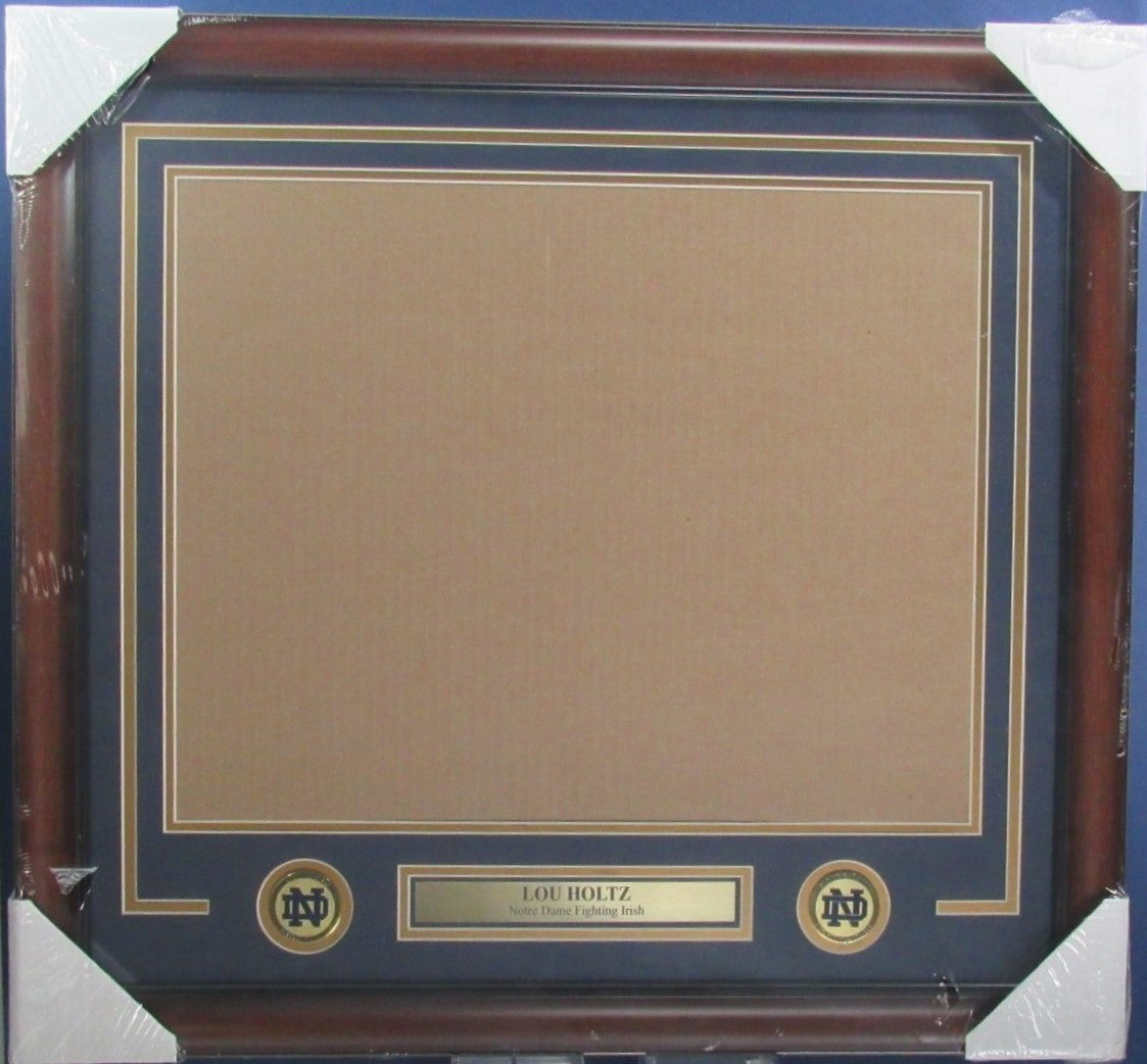 Lou Holtz Notre Dame Horizontal 16"x20" Photo DIY NEW Frame Kit 188694