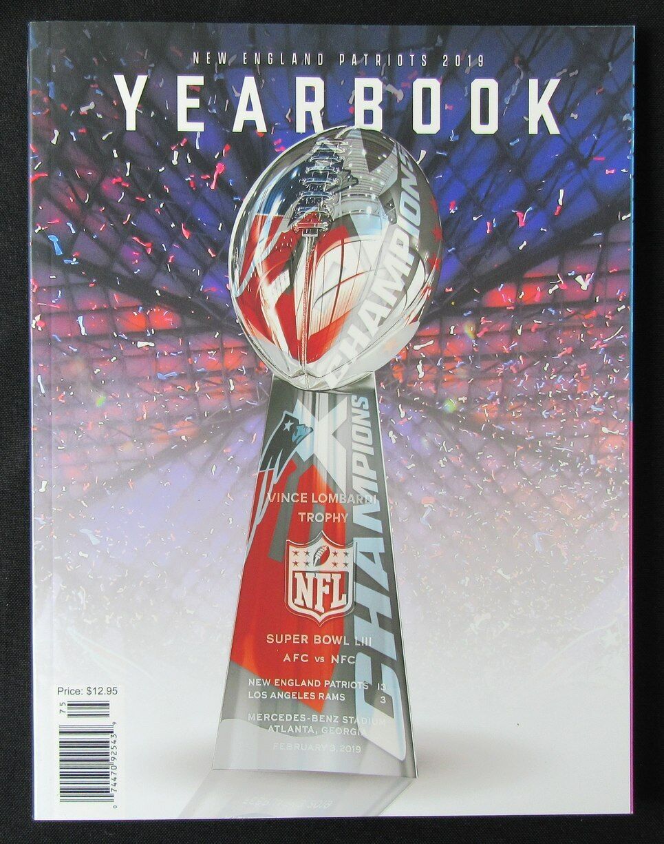 2019 New England Patriots Yearbook 176461