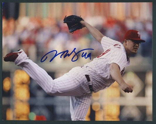 Vance Worley Philadelphia Phillies Twins Autographed/Signed 8x10 Photo 120891