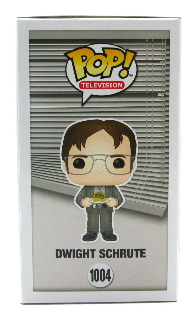 Rainn Wilson Signed Dwight Schrute The Office Funko Pop 1004 PSA/DNA  ITP 160472