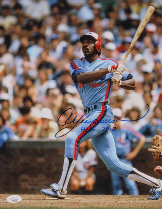 Andre Dawson Montreal Expos Signed/Autographed inscribed 11x14 Photo JSA 150519