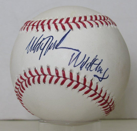 Mitch Williams Autographed Rawlings OML Baseball Phillies Wild thing