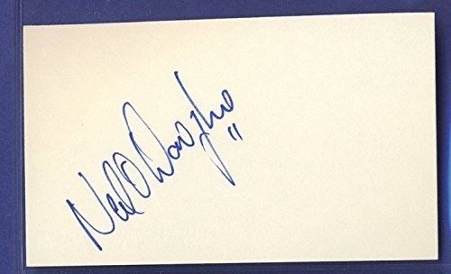 Neil O'Donoghue Cardinals Signed/Auto 3x5 Index Card