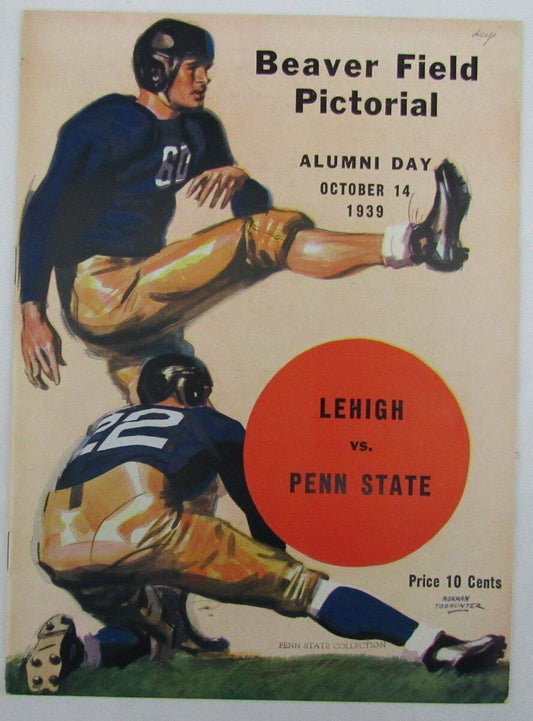 1939 Penn State Nittany Lions vs. Lehigh College Football Program 137528