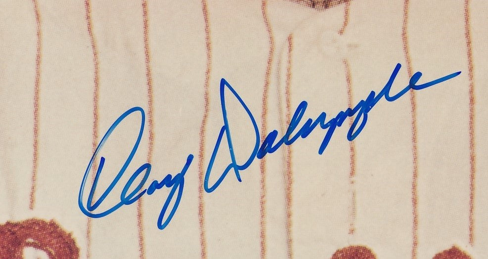 Clay Dalrymple Autographed 8x10 Photo Philadelphia Phillies JSA 181937