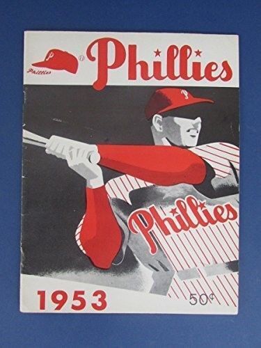 Vintage 1953 Philadelphia Phillies Official Yearbook 123158