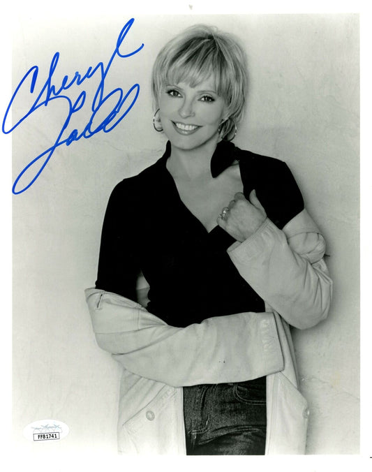 Cheryl Ladd Actress "Charlie's Angels" Signed/Auto 8x10 B/W Photo JSA 154634