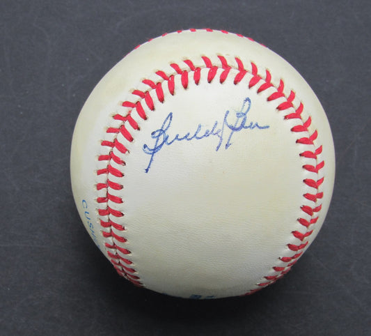 Buddy Bell Cleveland Indians Signed/Autographed Rawlings OAL Baseball JSA 189858