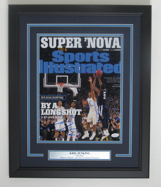 Kris Jenkins Villanova Sports Illustrated Signed/Framed 11x14 Photo JSA 140655