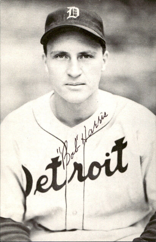 Bob Harris Detroit Tigers d. 1989 Signed/Autographed 3x5  Photo 178434