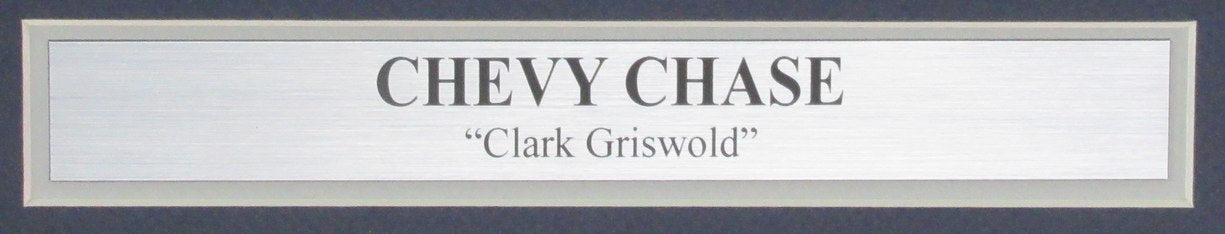 Chevy Chase Signed/Auto 16x20 Photo "Family Vacation" Framed Beckett 190252