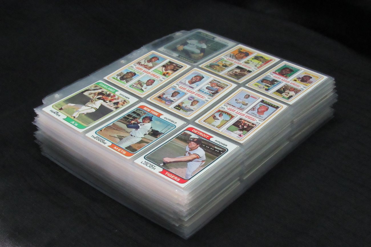 1974 Topps Baseball Card Complete Set w/Traded and Checklists (1-660+) 191954