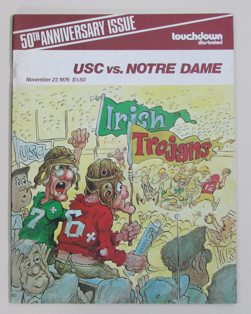 11/22/1976 USC vs. Notre Dame College Program 185695