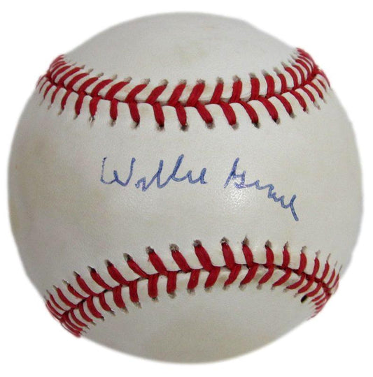 Willie Grace Signed ONL Baseball Negro League Cleveland Buckeyes PSA/DNA