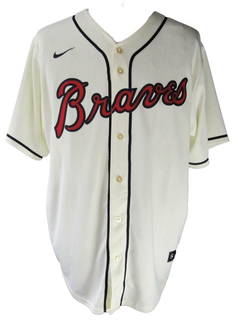 Ronald Acuna Jr Signed/Inscribed Atlanta Braves Nike Jersey Beckett  159532