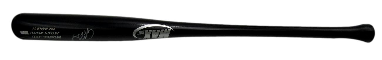 Jayson Werth Signed Max Bat Pro Maple 34 Baseball Bat MLB Hologram 181757