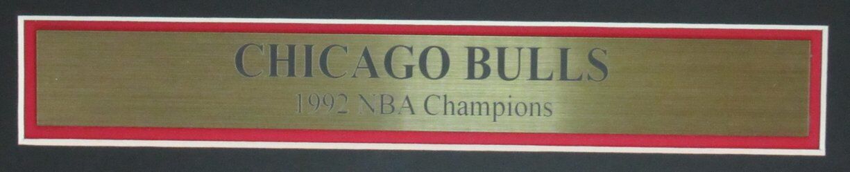 1992 Chicago Tribune Newspaper Michael Jordan Bulls NBA Champs Framed 166181