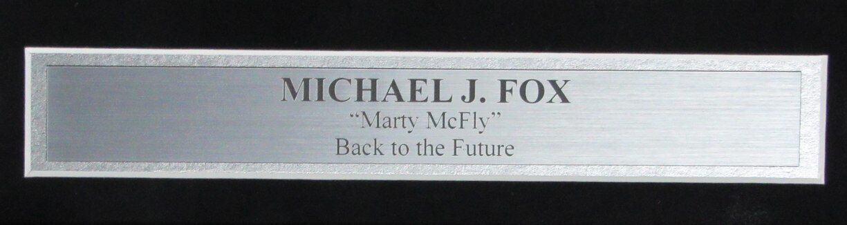 Michael J Fox "Back to the Future" Signed/Auto 16x20 Photo Framed Beckett 164127