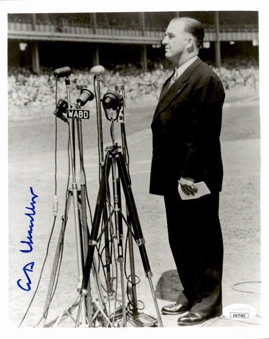 Albert "Happy" Chandler HOF Signed/Auto 8x10 Photo MLB Commissioner JSA 191507