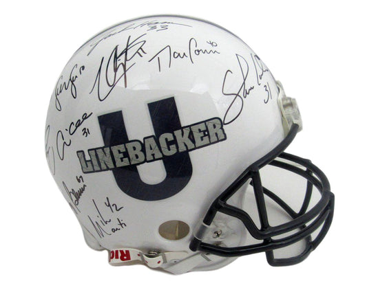 Penn State/PSU Multi Signed Linebacker U LBU Full Size Proline Helmet JSA 135539