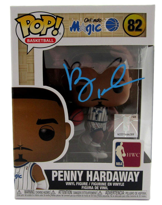 Anfernee  "Penny" Hardaway Autographed Funko POP! #82 Figurine PSA/DNA