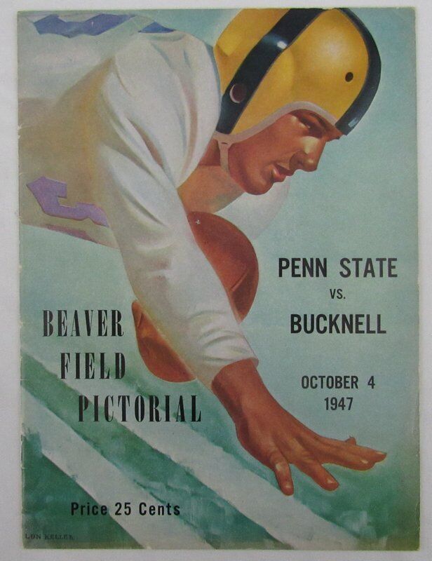 1947 Penn State Nittany Lions vs. Bucknell  College Football Program 137586