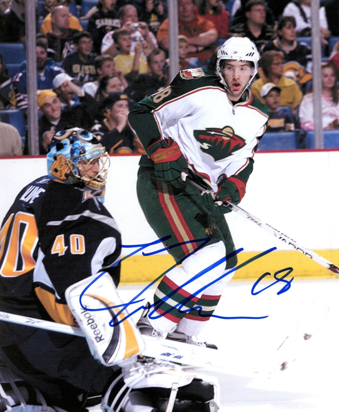 Colton Gillies Minnesota Wild Signed/Autographed 8x10 Photo 153358