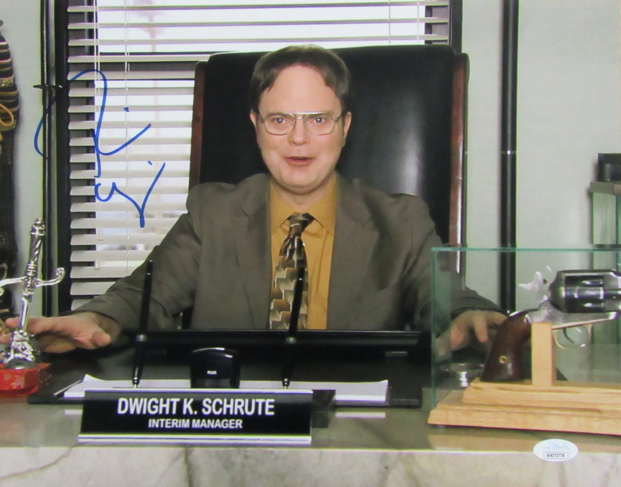 Rainn Wilson Autographed 11x14 Photo "The Office" JSA 184735