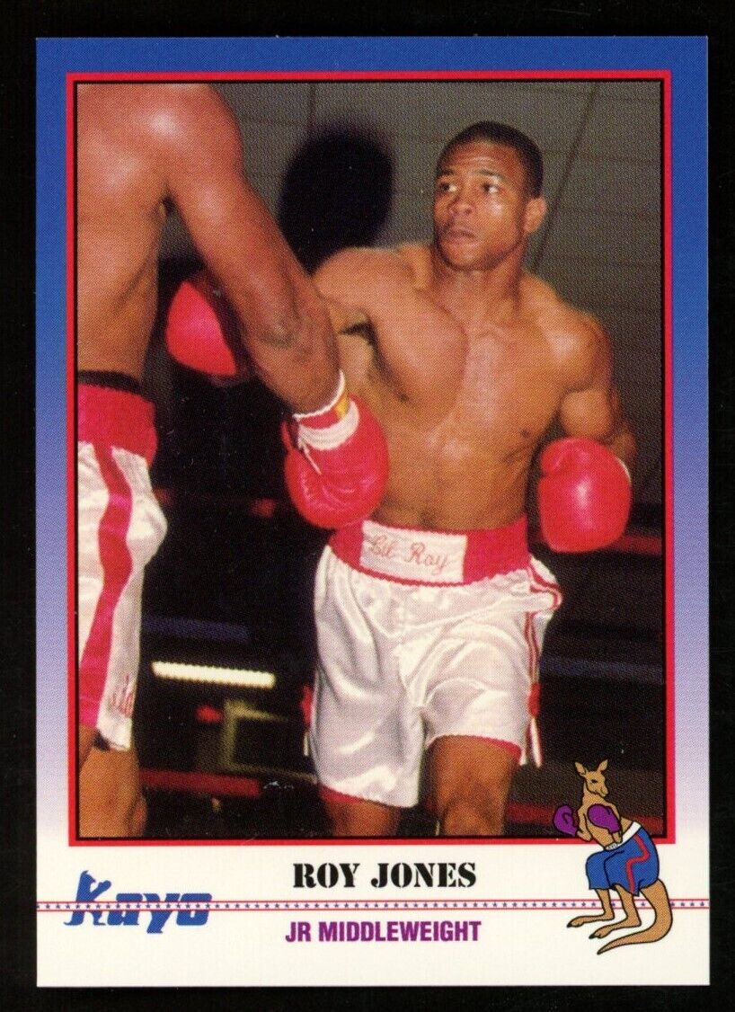 1991 Kayo Boxing Roy Jones Card #116 JR Middleweight