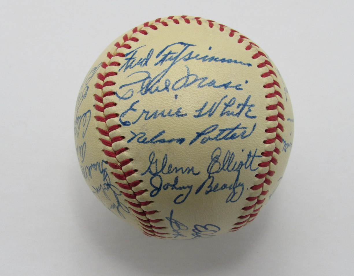 1948 Boston Braves NL Champs Team Signed by 27 Southworth Spahn Baseball 185367