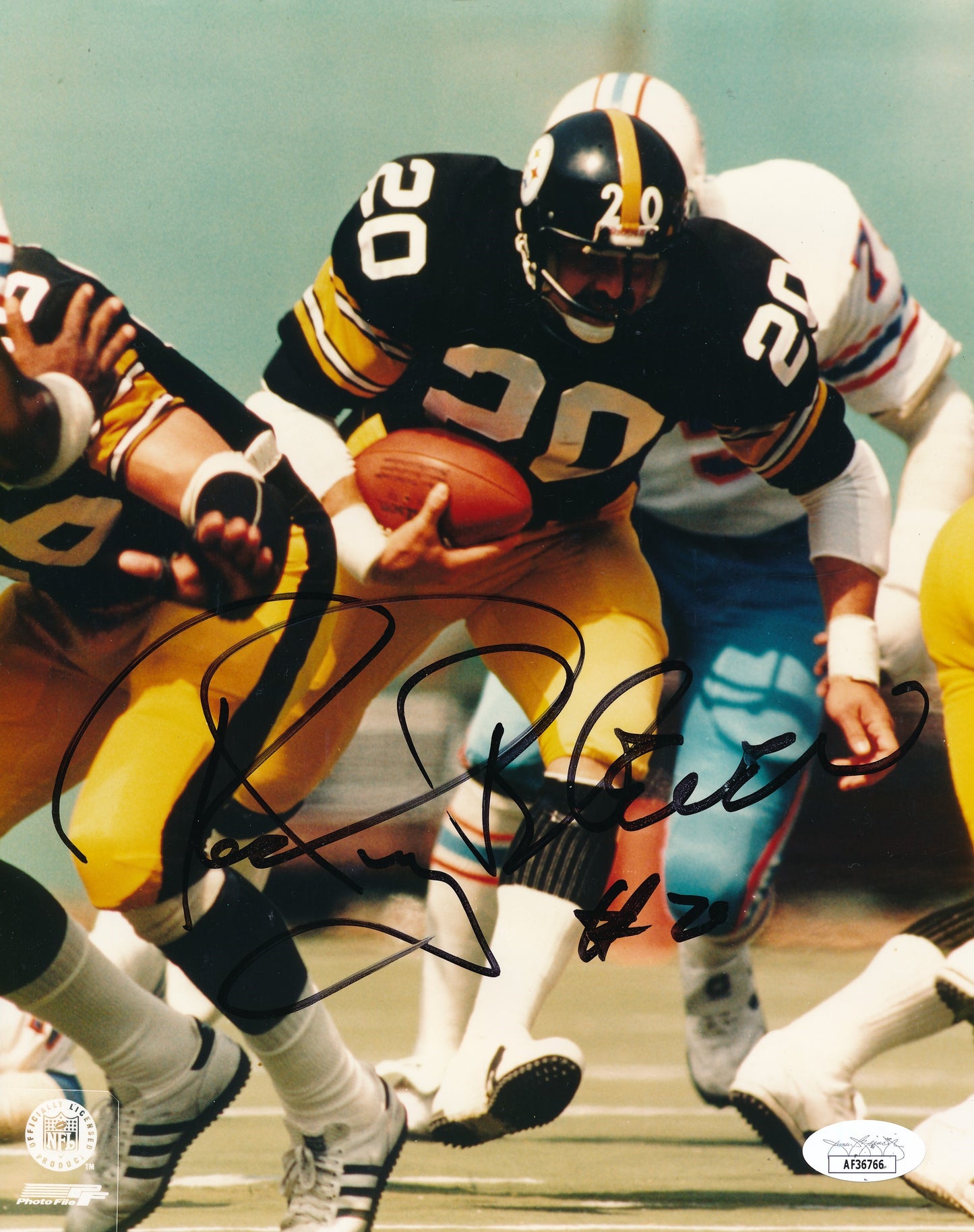 Rocky Bleier Signed/Autographed 8x10 B/W Photo Pittsburgh Steelers JSA 191774