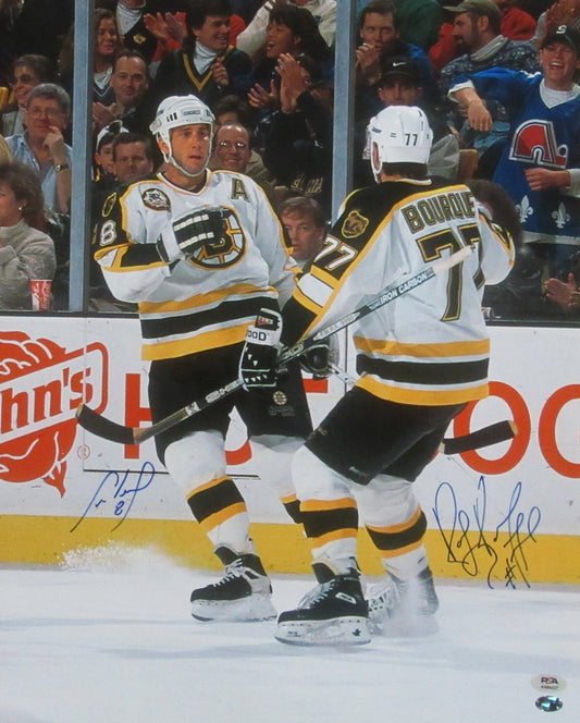 Ray Bourque/Cam Neely Dual-Signed 16x20 Photo Boston Bruins PSA/DNA 192331