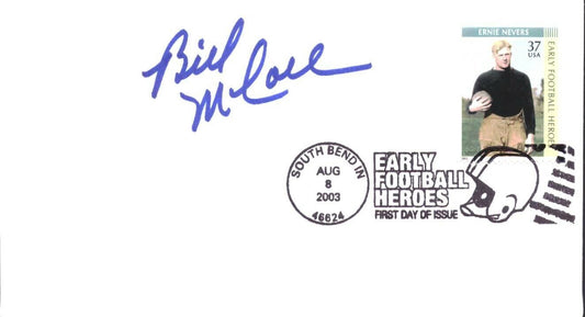 Bill McColl Signed/Autographed 2003 FDC First Day Cover Chicago Bears 151491