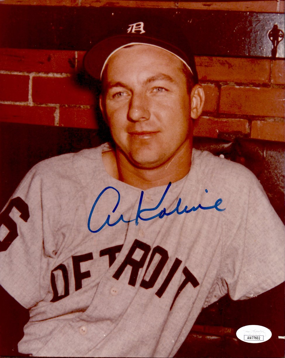 Al Kaline HOF Signed/Autographed 8x10 Photo Detroit Tigers JSA 191389