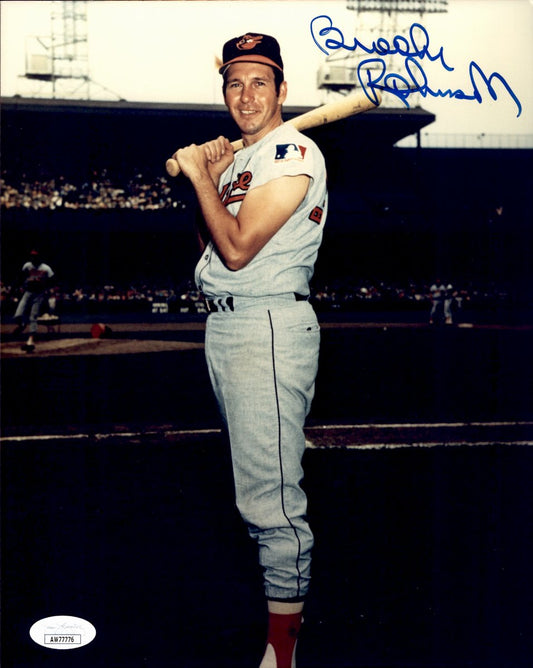 Brooks Robinson HOF Signed/Autographed 8x10 Photo Baltimore Orioles JSA 191158