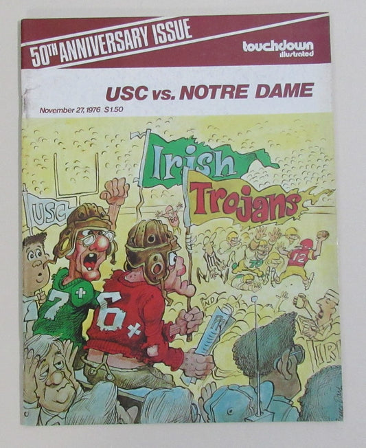 11/22/1976 USC vs. Notre Dame College Program 185696