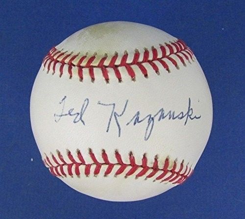 Ted Kazanski Philadelphia Phillies Signed/Autographed ONL Baseball 122994