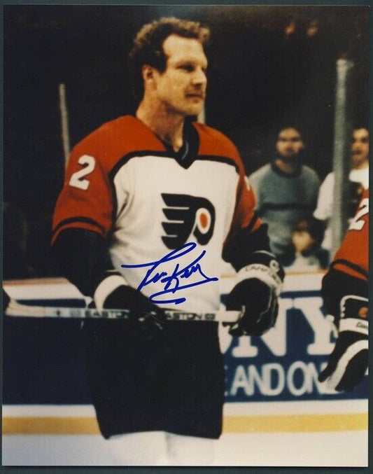 Tim Kerr Flyers Signed/Autographed 8x10 Photo PASS 120451