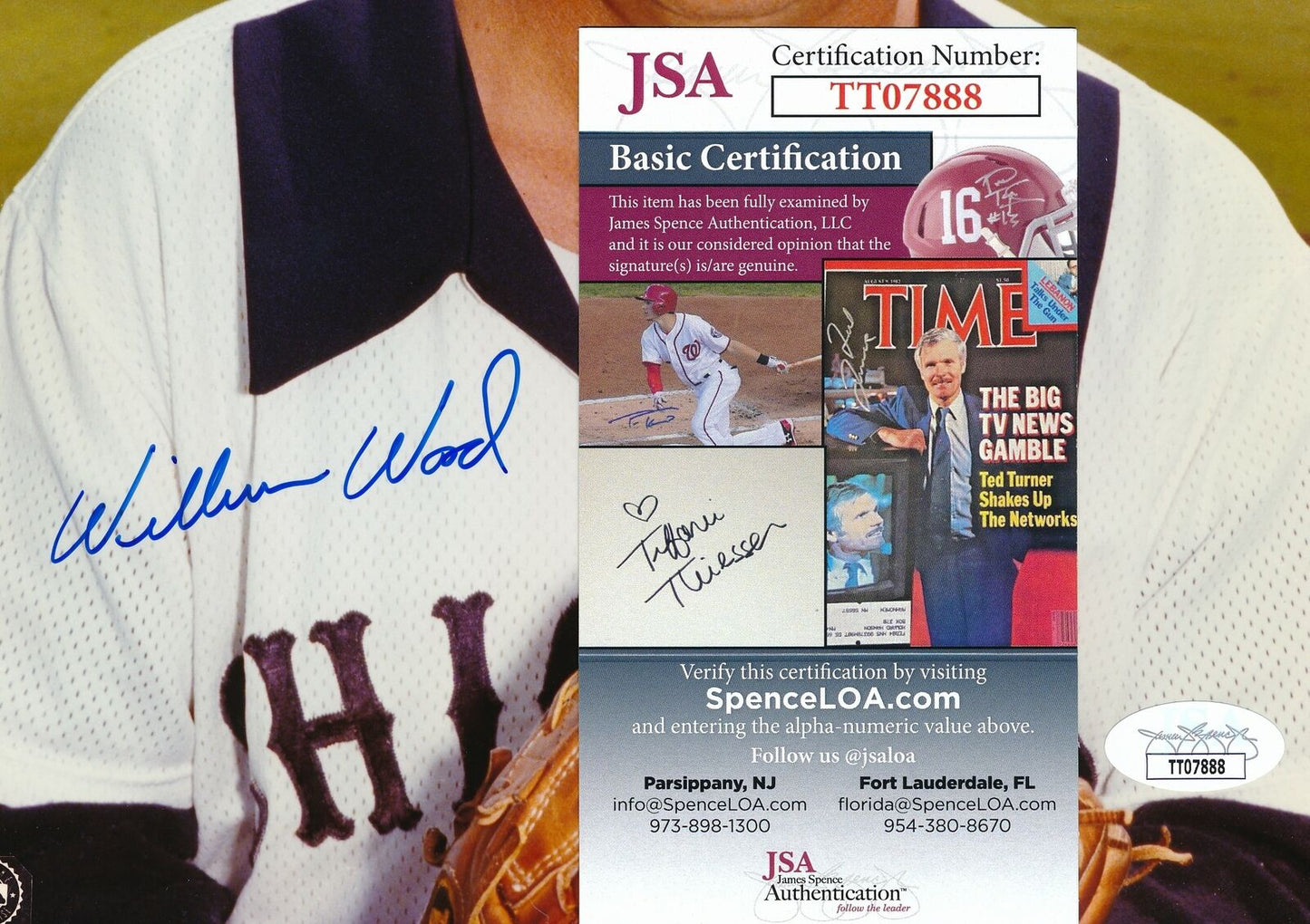 Wilbur Wood Chicago White Sox Signed/Autographed 8x10 Photo JSA 165042