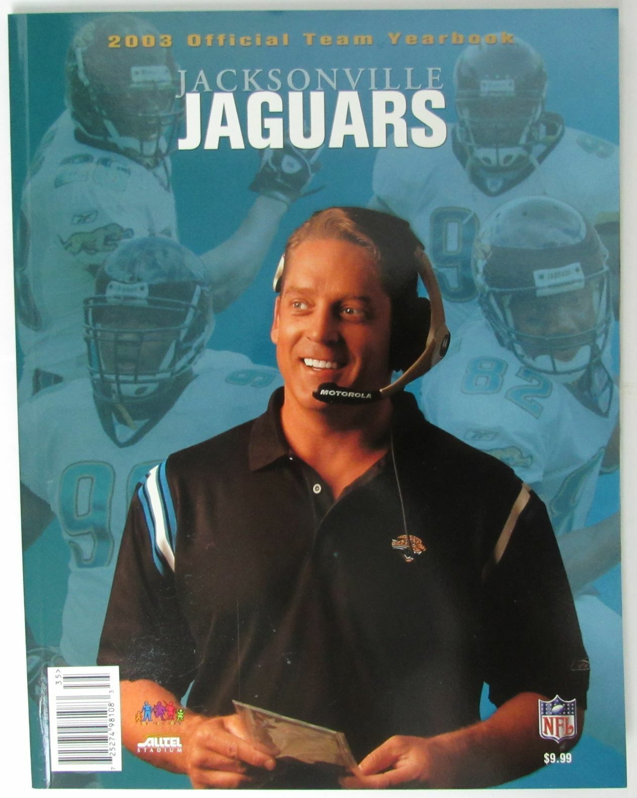 2003 Jacksonville Jaguars Football Official Team Yearbook 146014