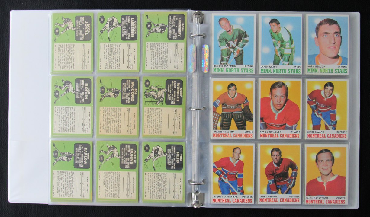 1970-71Topps Hockey Complete Set (132) Cards Howe Orr Hull Perreault 189195