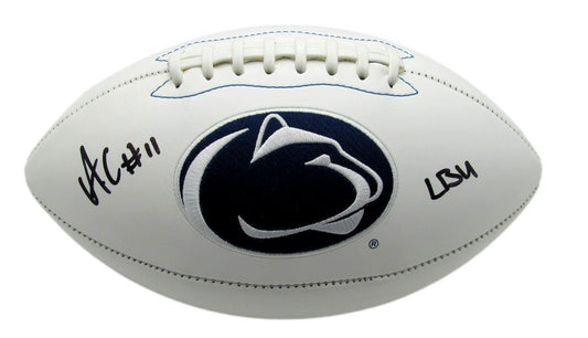 Abdul Carter Autographed/Inscribed Penn State Logo Football PSA/DNA 177584