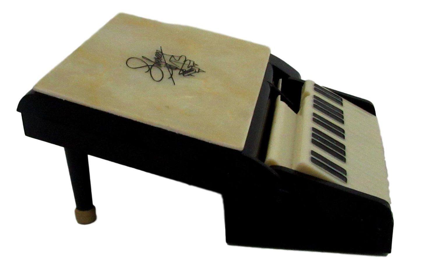 The Liberace Collection Baby Grand Piano Cigarette Dispenser Black 145733