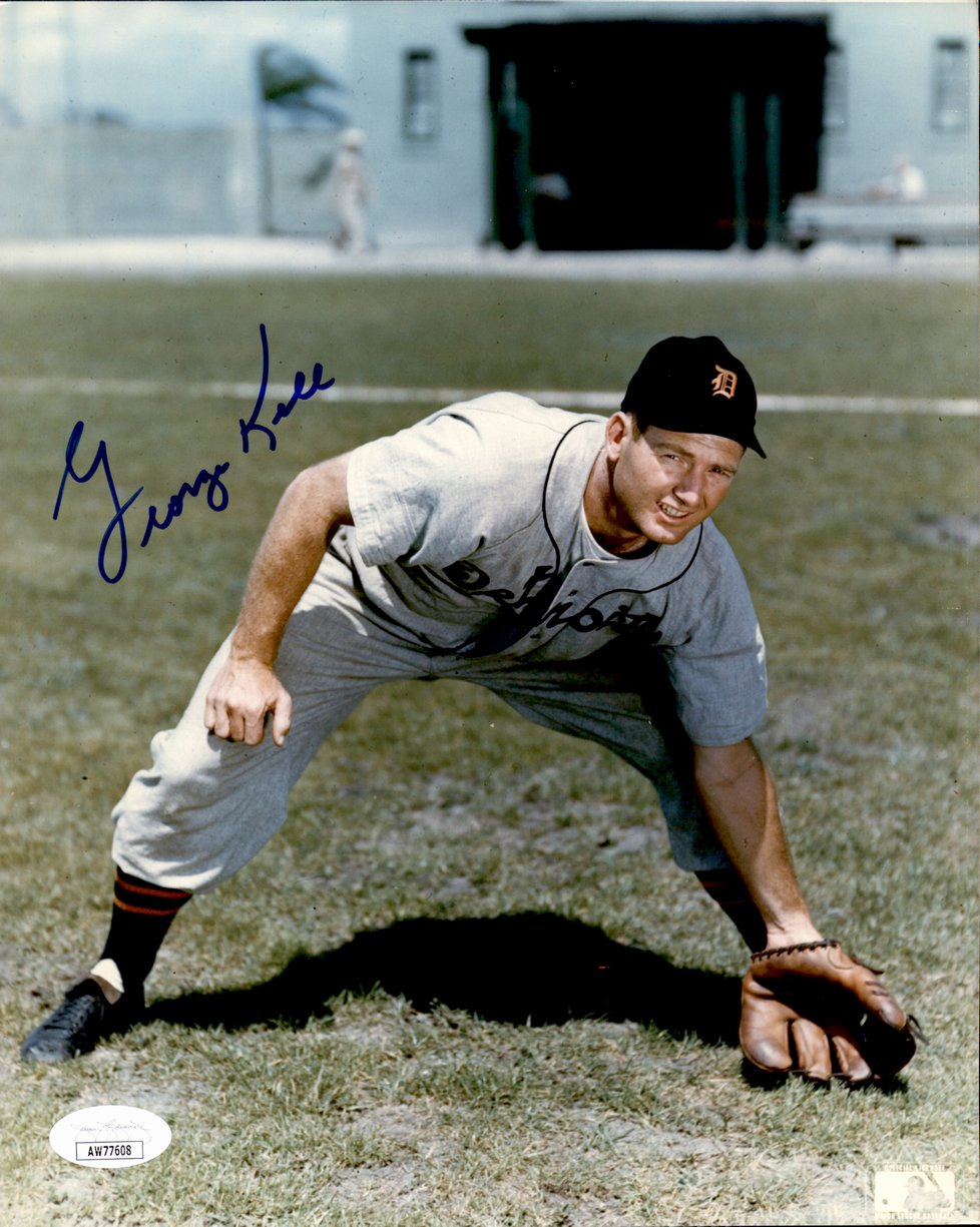 George Kell HOF Signed/Autographed 8x10 Photo Detroit Tigers JSA 191383