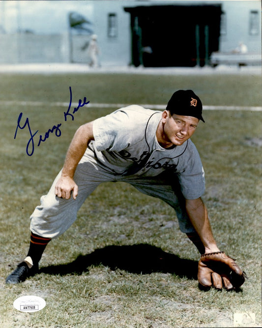 George Kell HOF Signed/Autographed 8x10 Photo Detroit Tigers JSA 191383