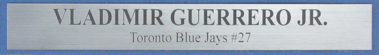 Vladimir Guerrero Jr. Toronto Blue Jays Signed 16x20 Photo Framed Beckett 161717